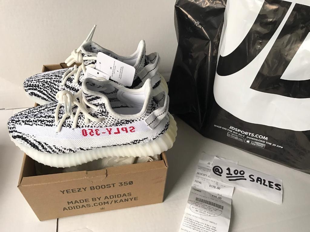 yeezy zebra jd sports
